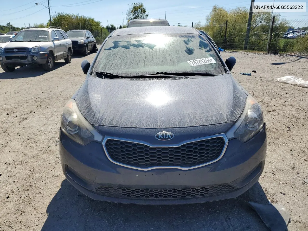 2016 Kia Forte Lx VIN: KNAFX4A60G5563222 Lot: 73781254