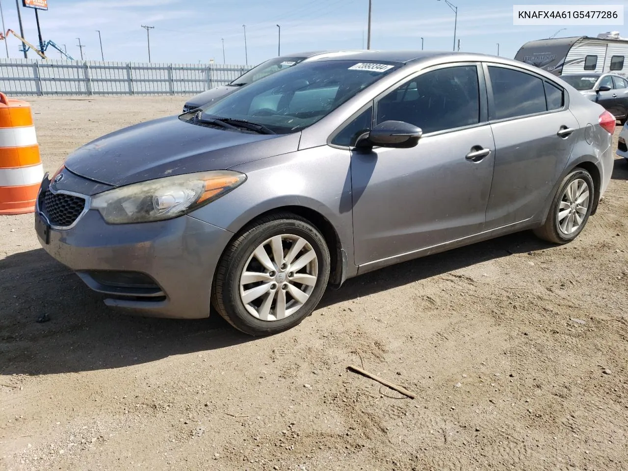 2016 Kia Forte Lx VIN: KNAFX4A61G5477286 Lot: 73993344