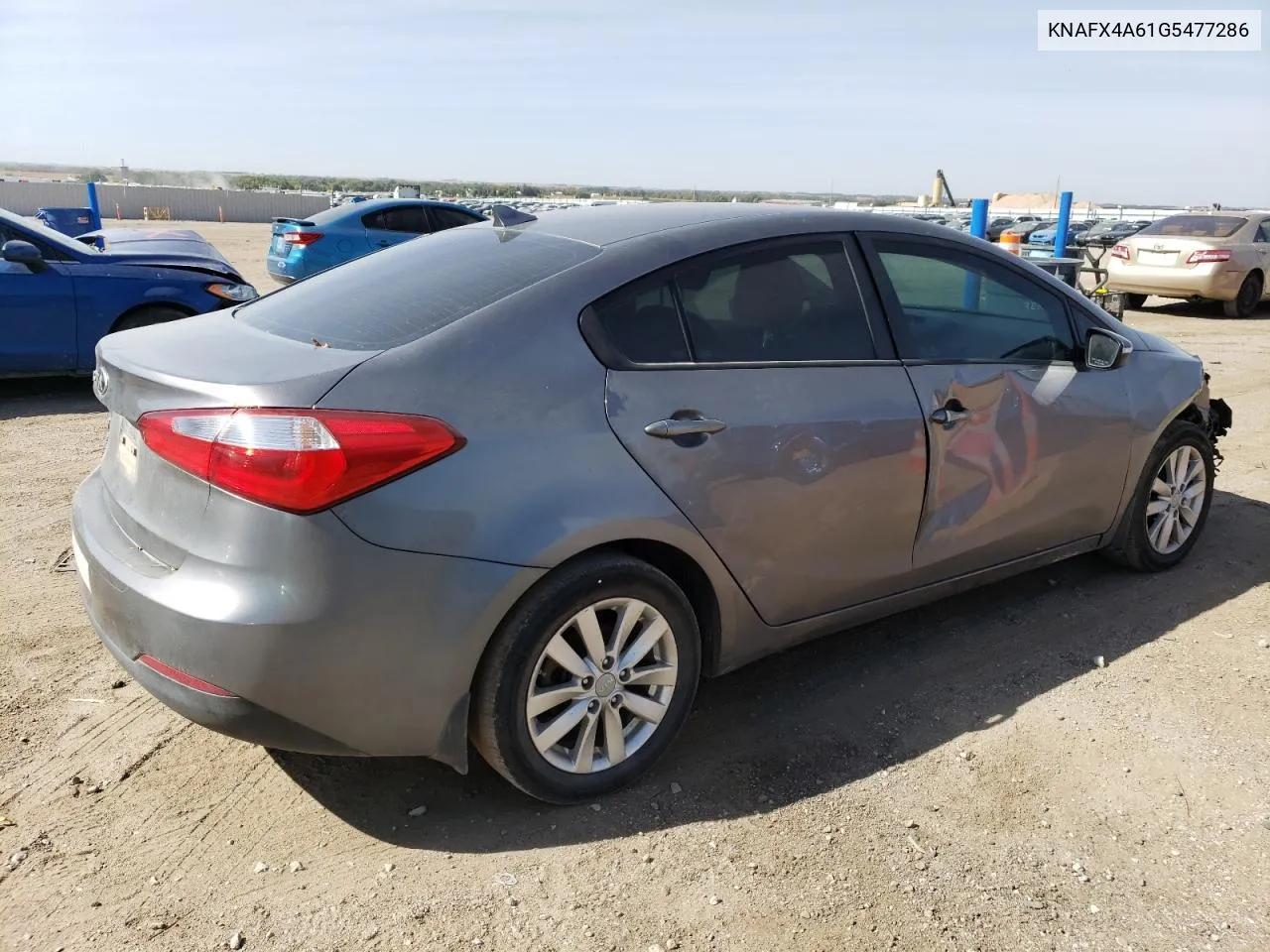 2016 Kia Forte Lx VIN: KNAFX4A61G5477286 Lot: 73993344