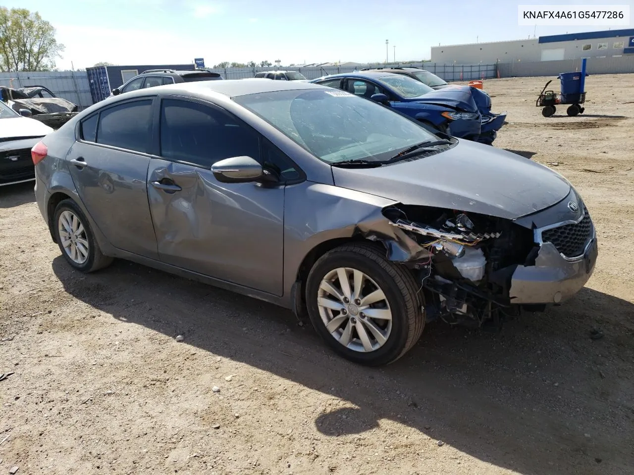 KNAFX4A61G5477286 2016 Kia Forte Lx