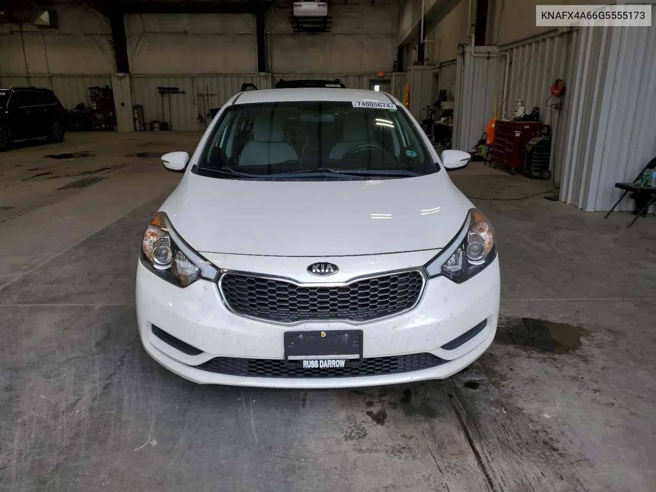 2016 Kia Forte Lx VIN: KNAFX4A66G5555173 Lot: 74005674