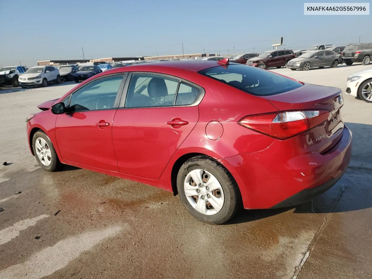 2016 Kia Forte Lx VIN: KNAFK4A62G5567996 Lot: 74324924