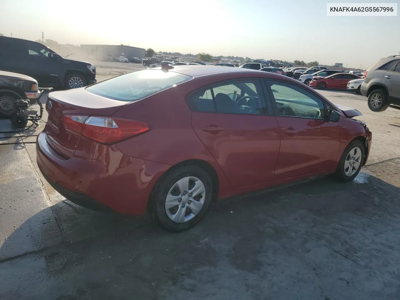 2016 Kia Forte Lx VIN: KNAFK4A62G5567996 Lot: 74324924