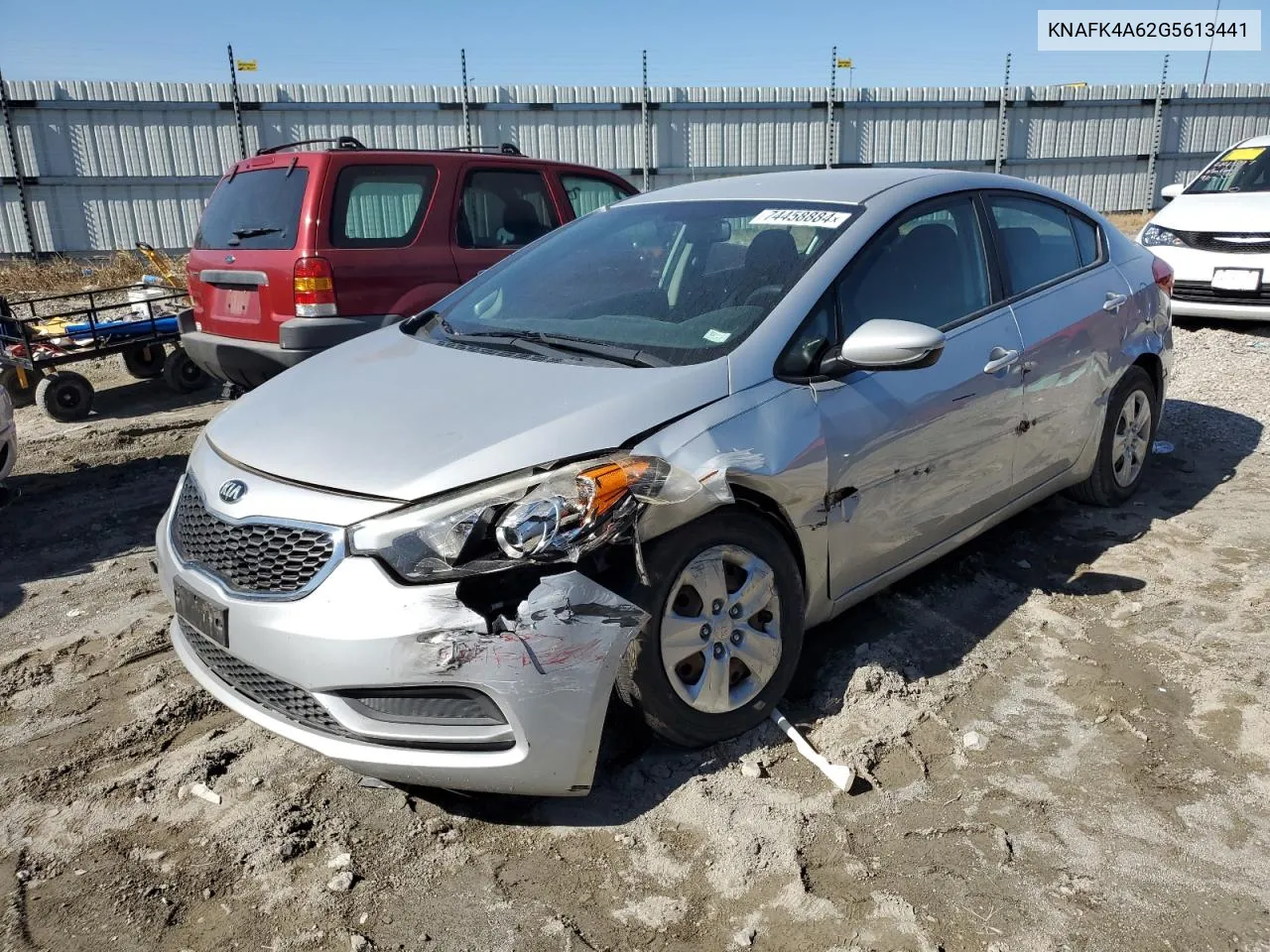 2016 Kia Forte Lx VIN: KNAFK4A62G5613441 Lot: 74458884