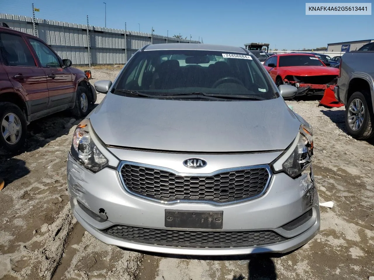 2016 Kia Forte Lx VIN: KNAFK4A62G5613441 Lot: 74458884