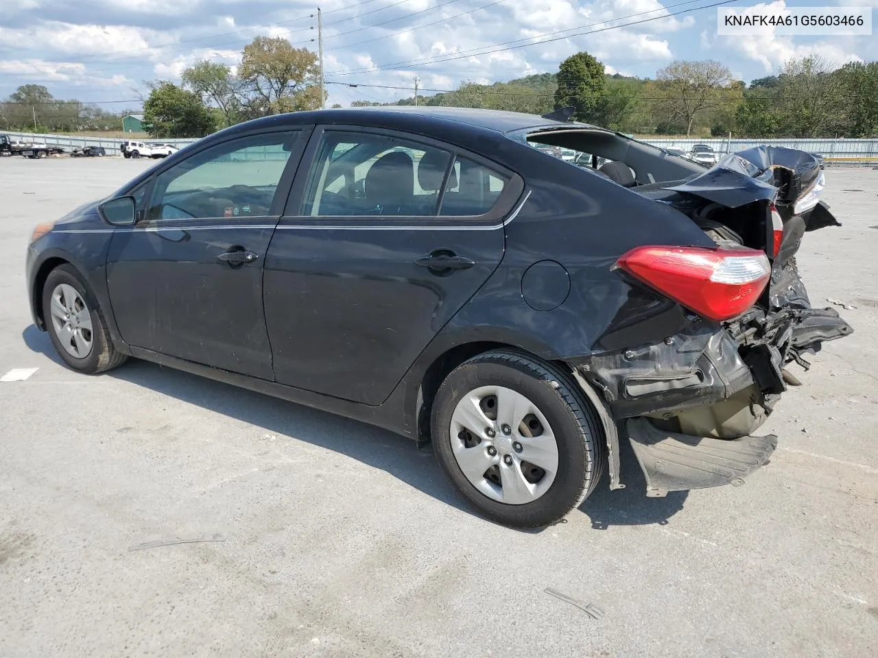 2016 Kia Forte Lx VIN: KNAFK4A61G5603466 Lot: 74587554