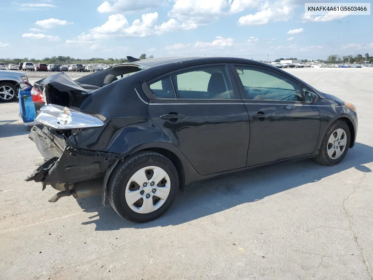 2016 Kia Forte Lx VIN: KNAFK4A61G5603466 Lot: 74587554