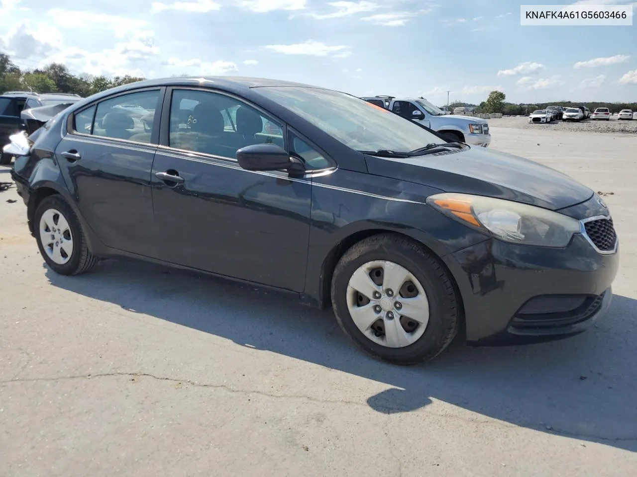 2016 Kia Forte Lx VIN: KNAFK4A61G5603466 Lot: 74587554