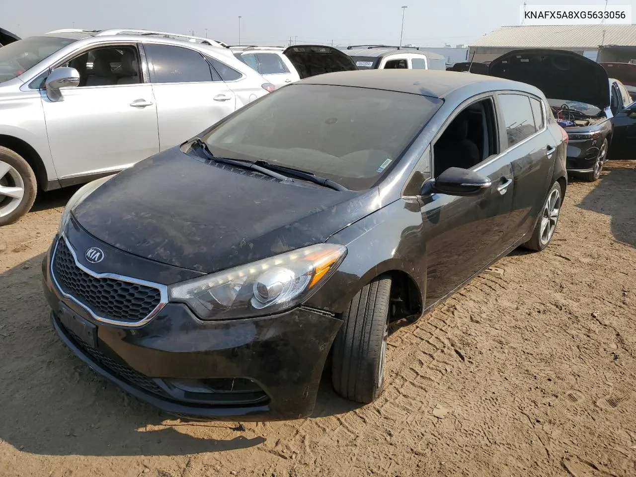 2016 Kia Forte Ex VIN: KNAFX5A8XG5633056 Lot: 75027994