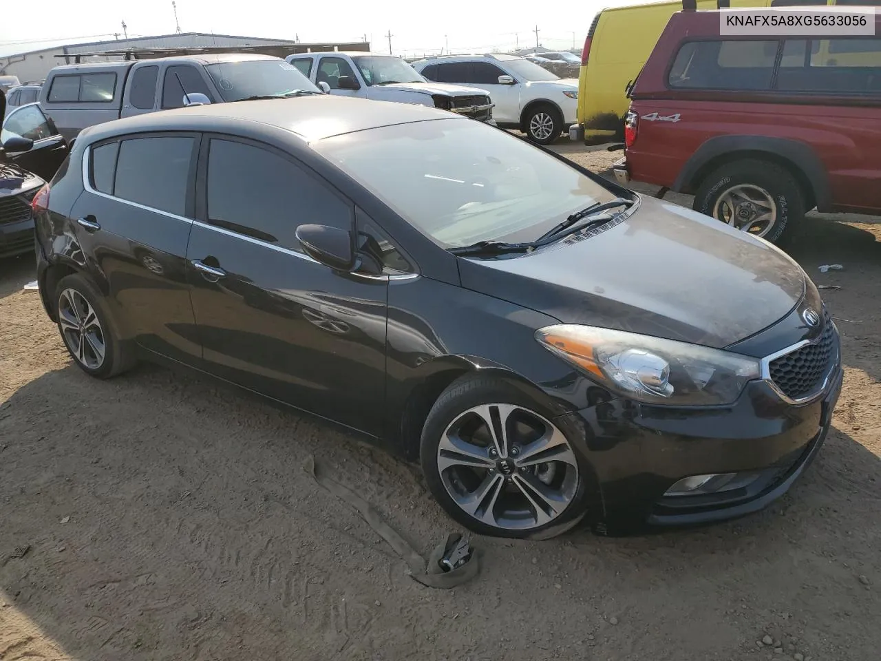 2016 Kia Forte Ex VIN: KNAFX5A8XG5633056 Lot: 75027994