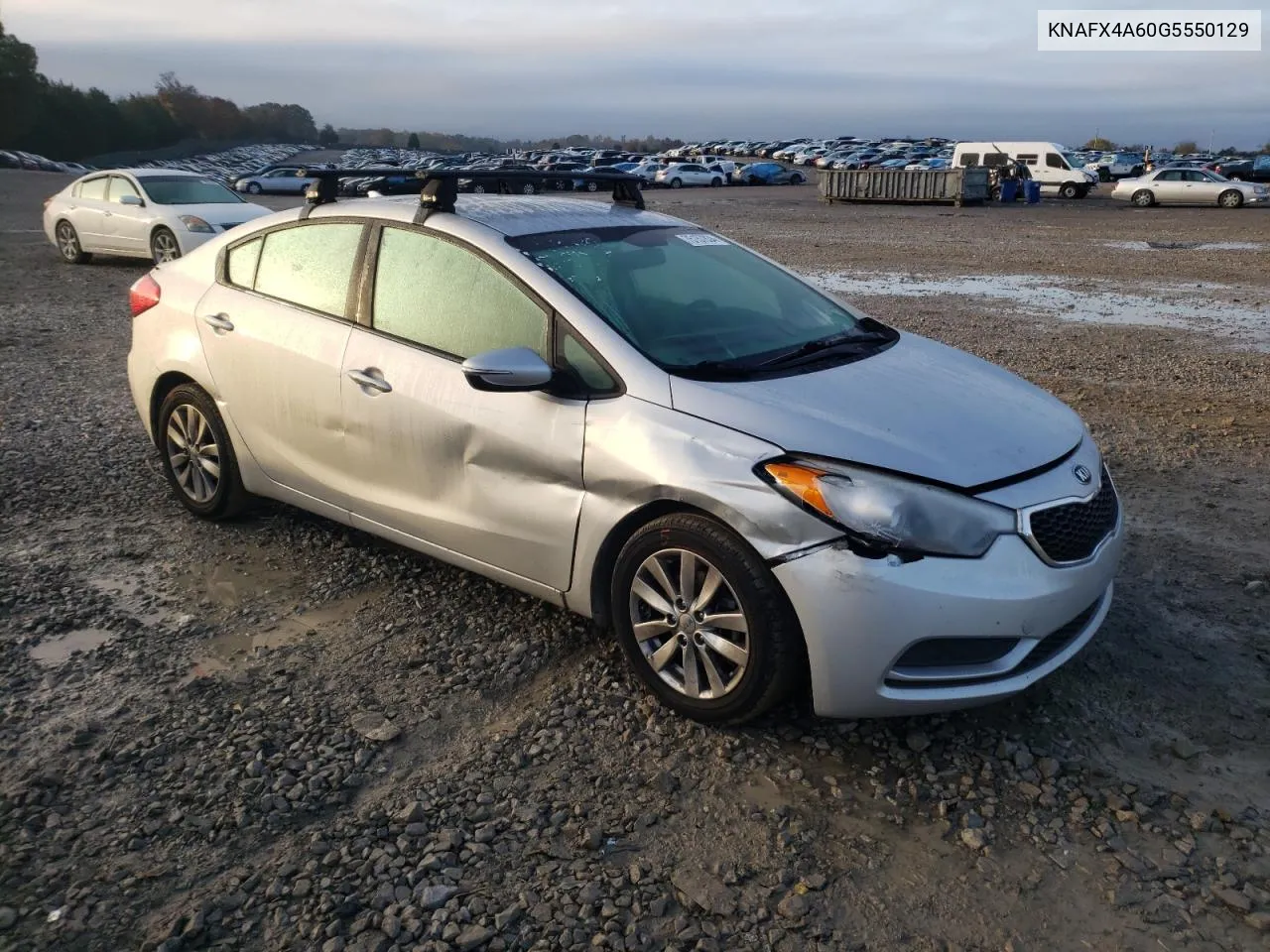 2016 Kia Forte Lx VIN: KNAFX4A60G5550129 Lot: 75157834