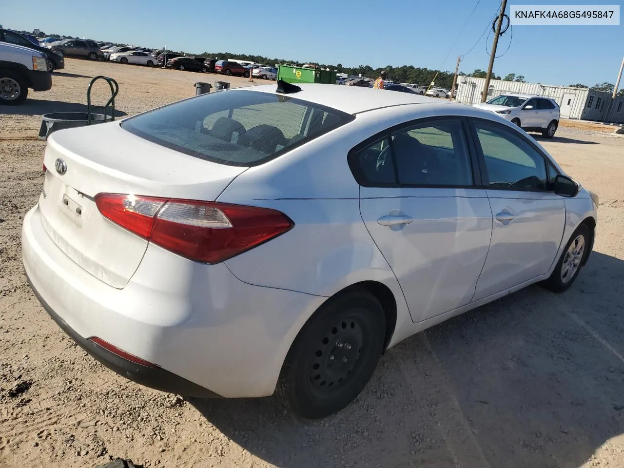 2016 Kia Forte Lx VIN: KNAFK4A68G5495847 Lot: 75278294