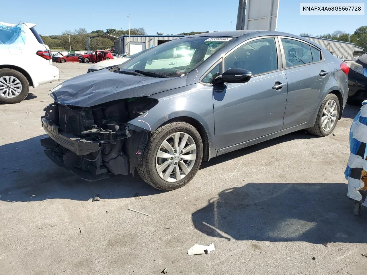 KNAFX4A68G5567728 2016 Kia Forte Lx