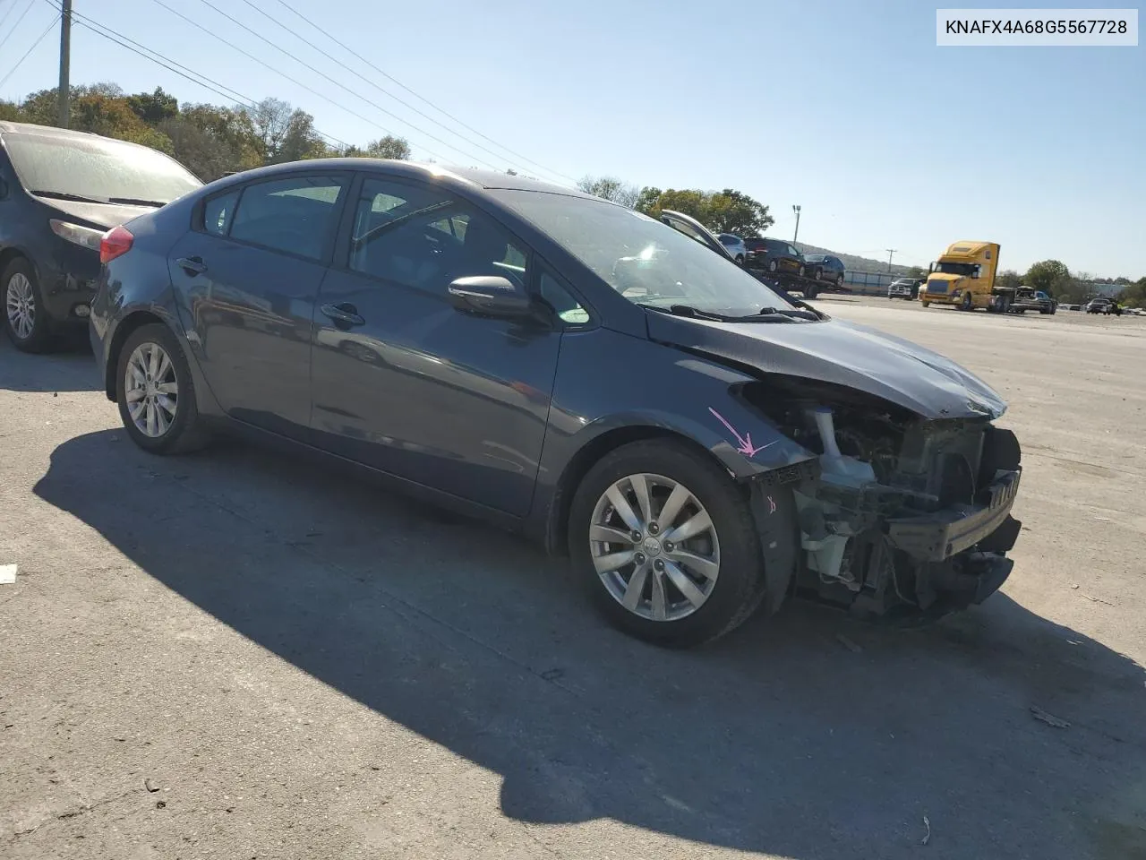 KNAFX4A68G5567728 2016 Kia Forte Lx