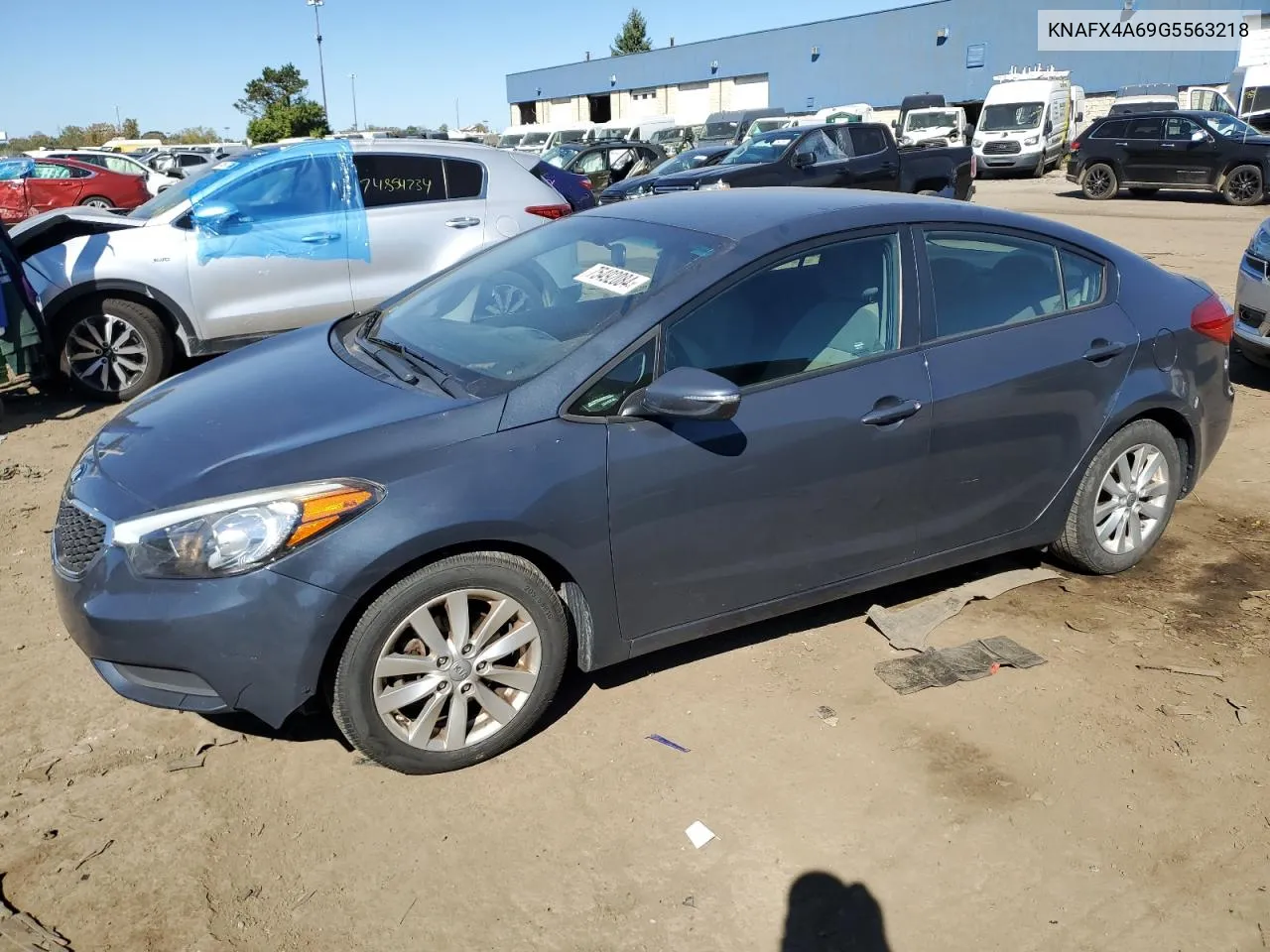 2016 Kia Forte Lx VIN: KNAFX4A69G5563218 Lot: 75492084