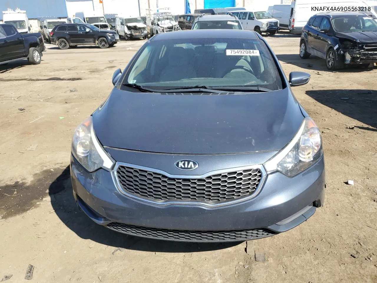 2016 Kia Forte Lx VIN: KNAFX4A69G5563218 Lot: 75492084