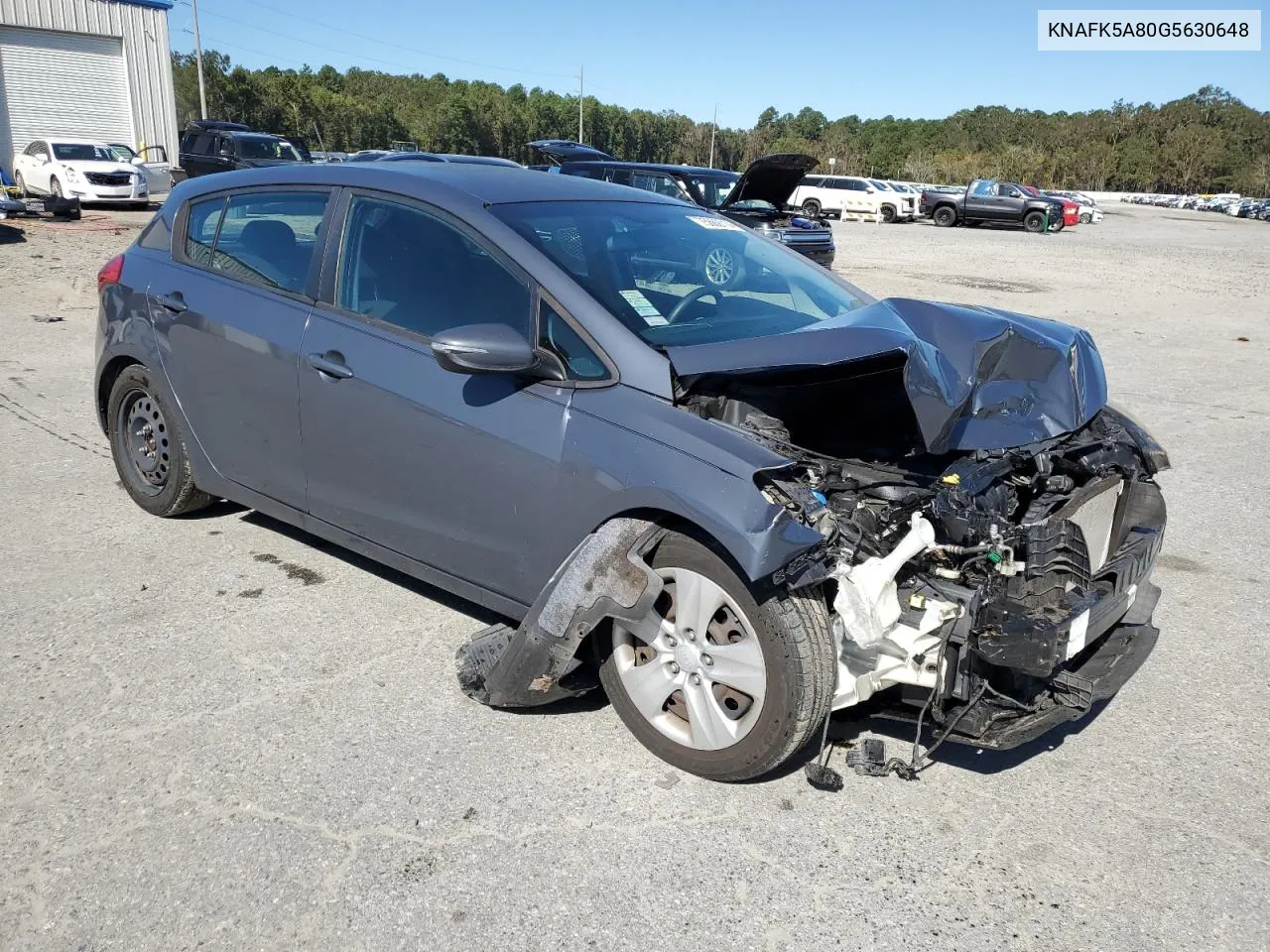 2016 Kia Forte Lx VIN: KNAFK5A80G5630648 Lot: 75669714