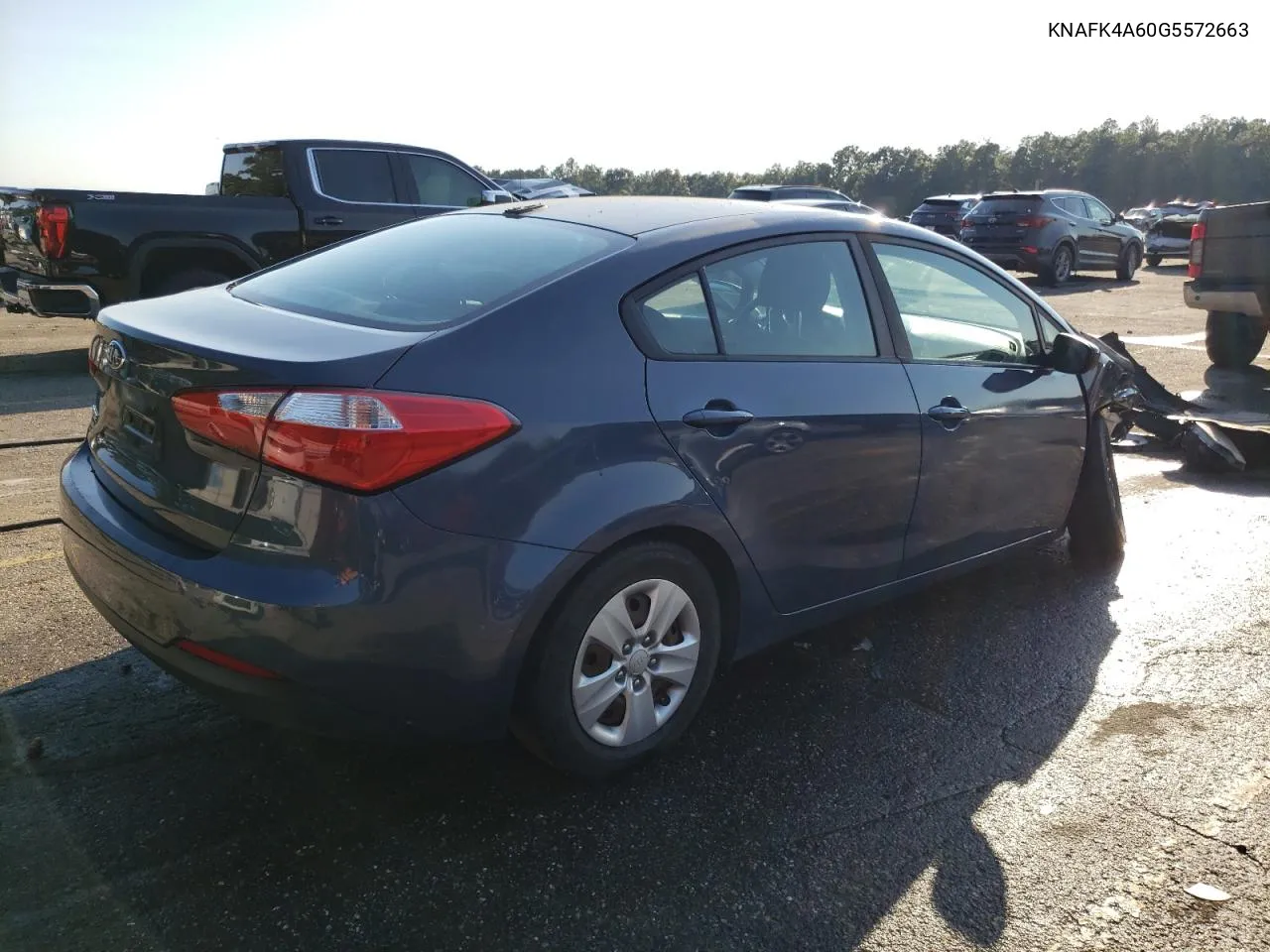 2016 Kia Forte Lx VIN: KNAFK4A60G5572663 Lot: 75725234