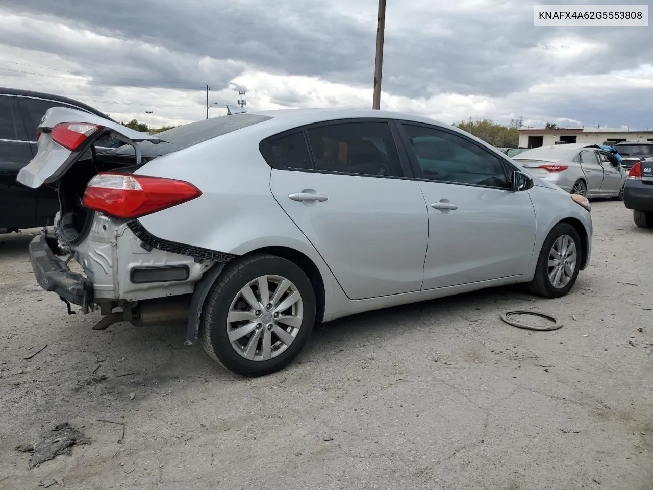 2016 Kia Forte Lx VIN: KNAFX4A62G5553808 Lot: 75948124