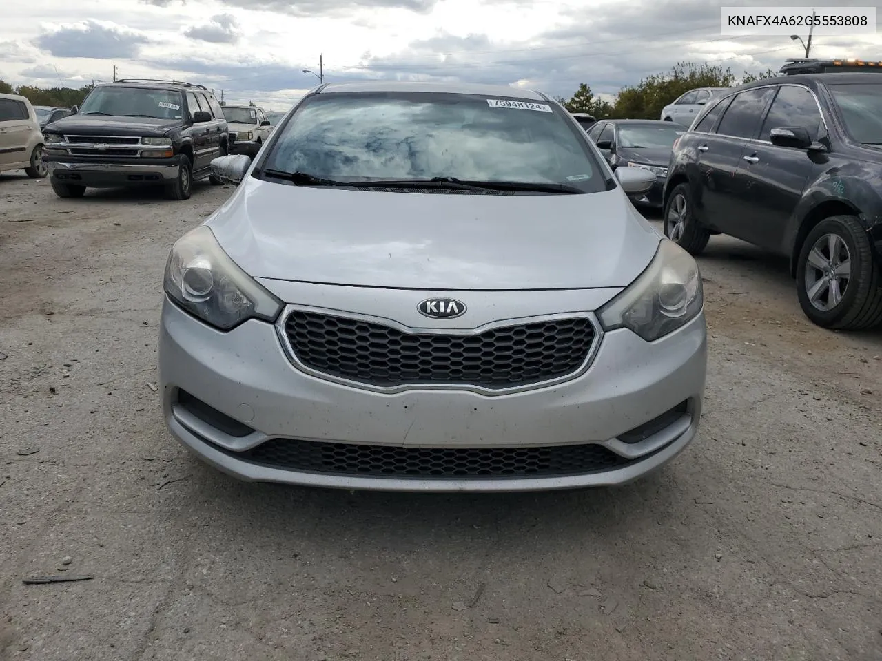 2016 Kia Forte Lx VIN: KNAFX4A62G5553808 Lot: 75948124