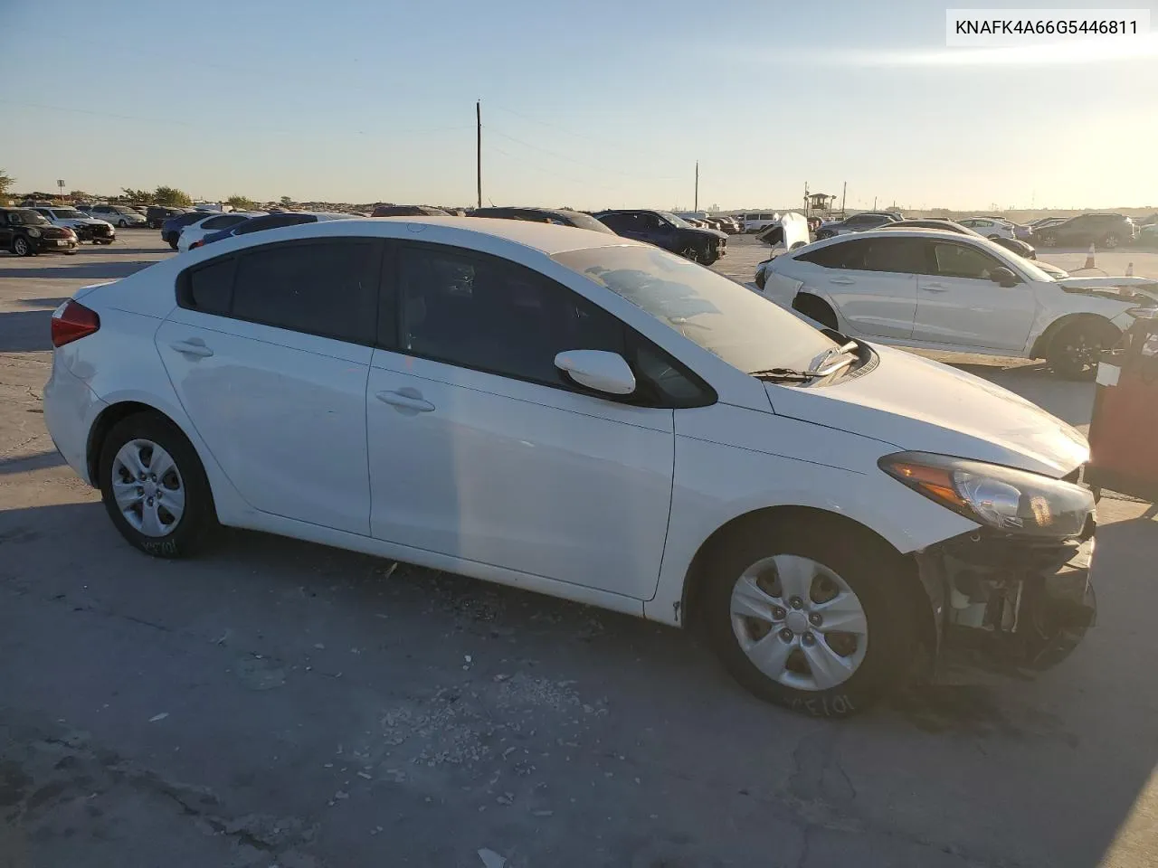 2016 Kia Forte Lx VIN: KNAFK4A66G5446811 Lot: 75999074