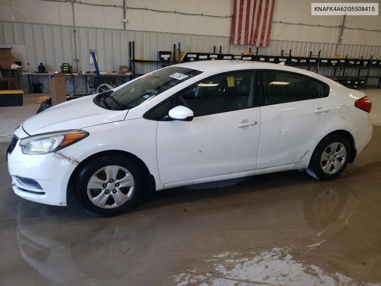 2016 Kia Forte Lx VIN: KNAFK4A62G5508415 Lot: 76006754