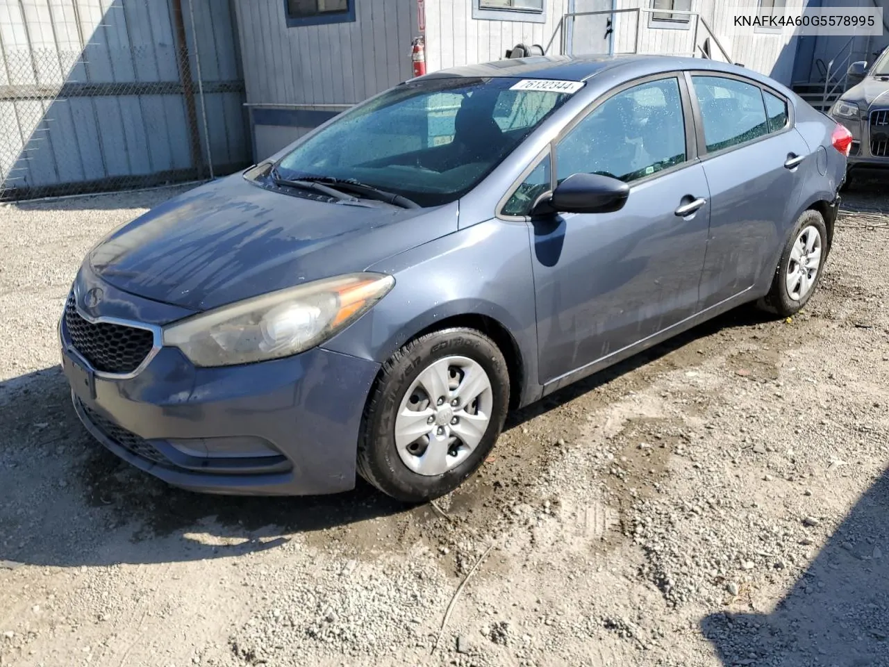 2016 Kia Forte Lx VIN: KNAFK4A60G5578995 Lot: 76132344