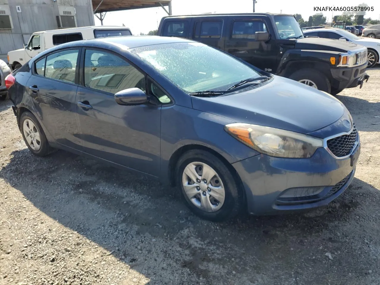 2016 Kia Forte Lx VIN: KNAFK4A60G5578995 Lot: 76132344