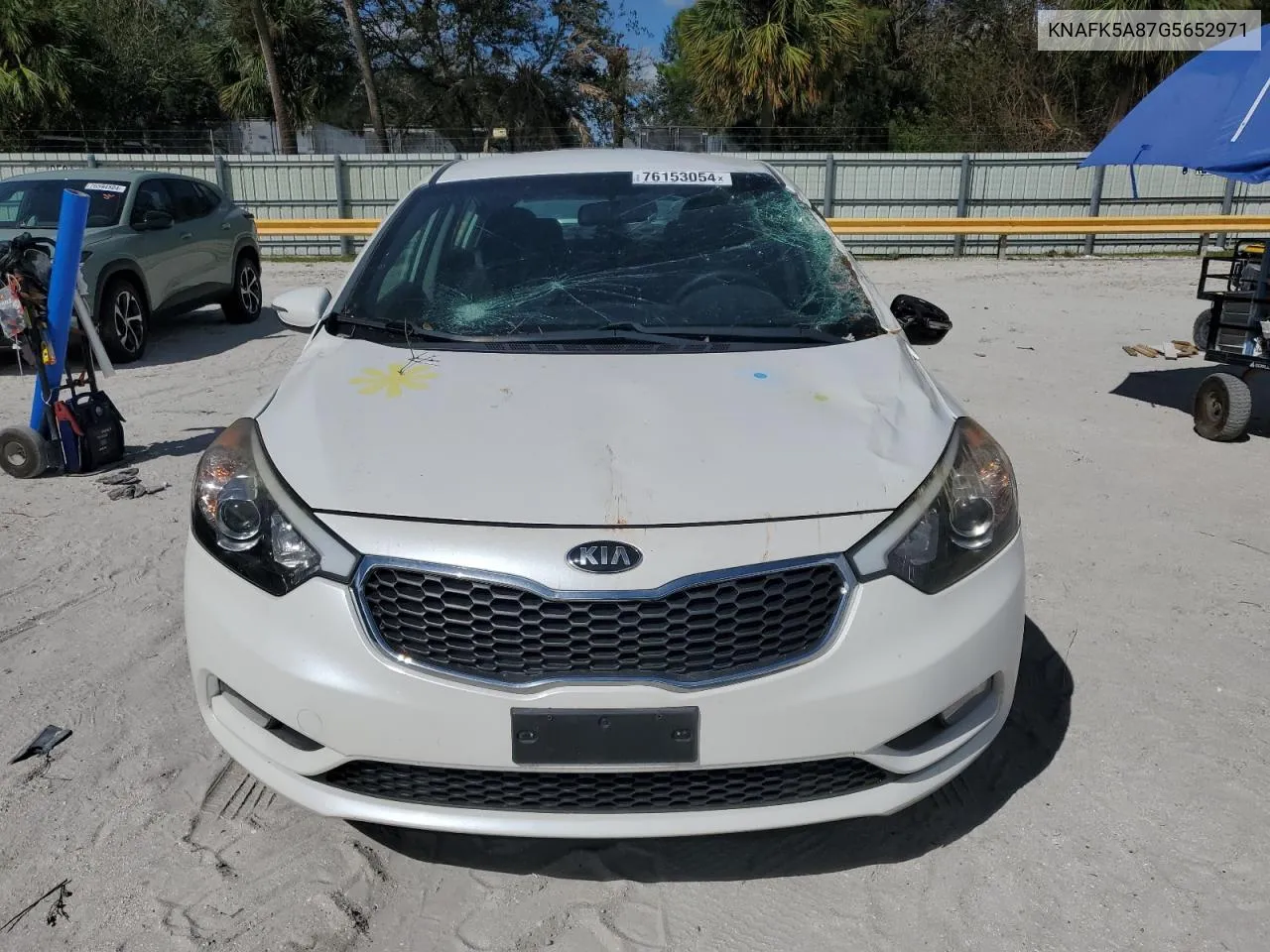 2016 Kia Forte Lx VIN: KNAFK5A87G5652971 Lot: 76153054