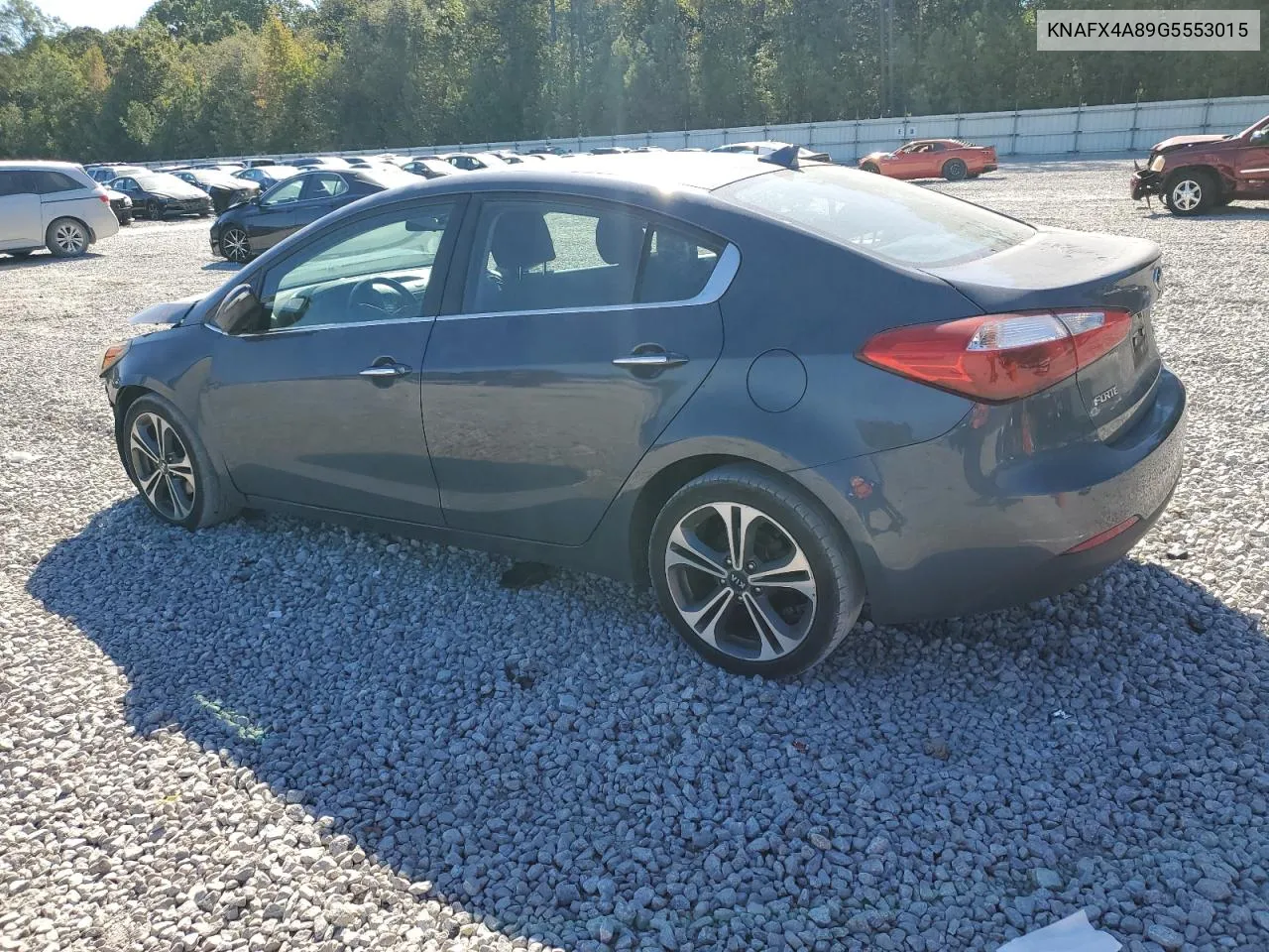 2016 Kia Forte Ex VIN: KNAFX4A89G5553015 Lot: 76298504