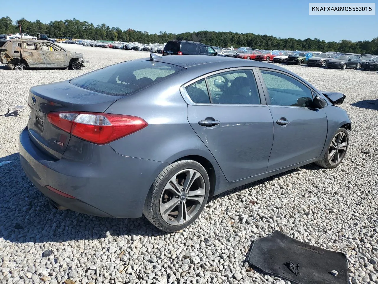 2016 Kia Forte Ex VIN: KNAFX4A89G5553015 Lot: 76298504