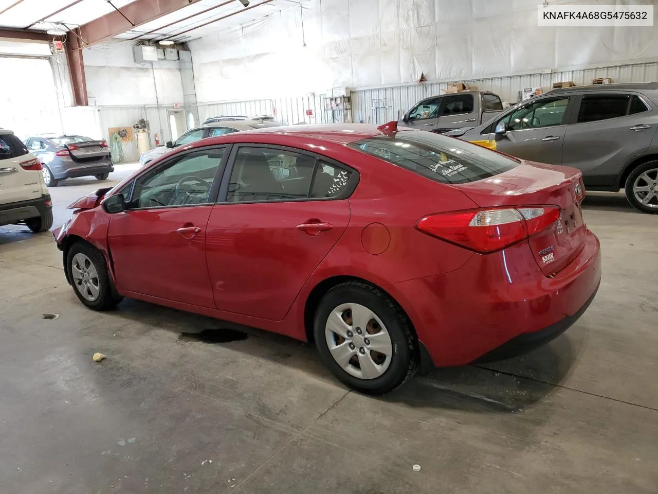 2016 Kia Forte Lx VIN: KNAFK4A68G5475632 Lot: 76456094