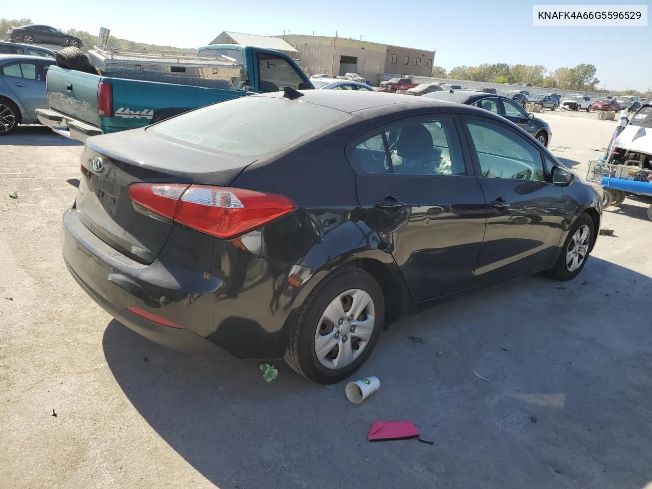 2016 Kia Forte Lx VIN: KNAFK4A66G5596529 Lot: 76495434