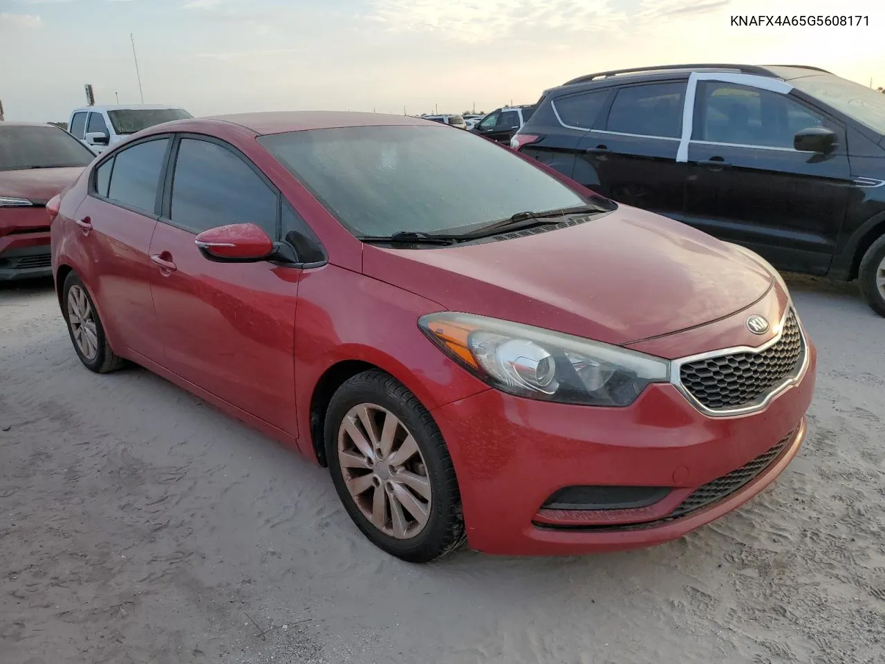 2016 Kia Forte Lx VIN: KNAFX4A65G5608171 Lot: 76507334