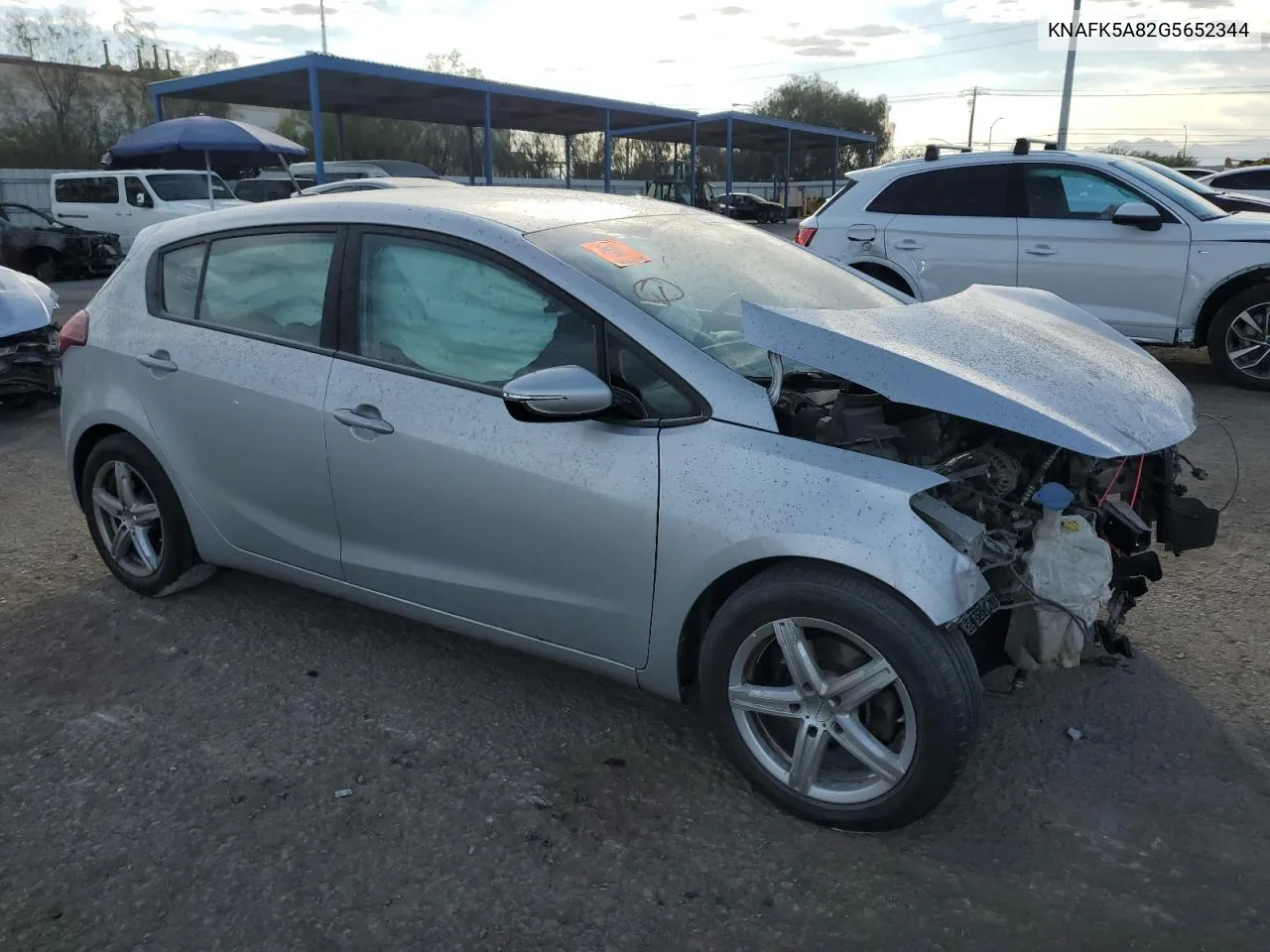 KNAFK5A82G5652344 2016 Kia Forte Lx