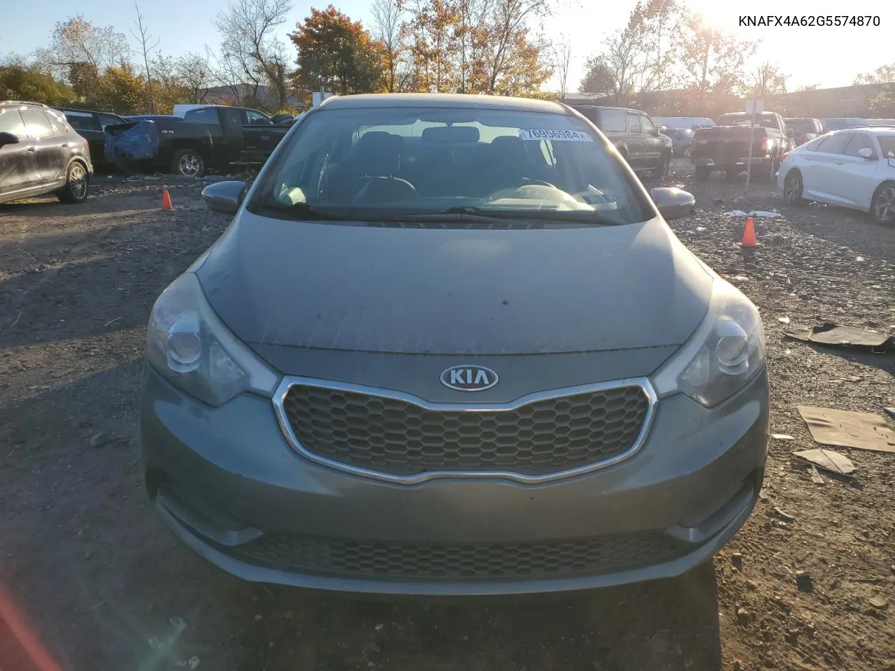 2016 Kia Forte Lx VIN: KNAFX4A62G5574870 Lot: 76956984