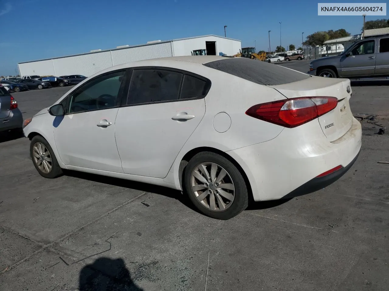 2016 Kia Forte Lx VIN: KNAFX4A66G5604274 Lot: 77042114