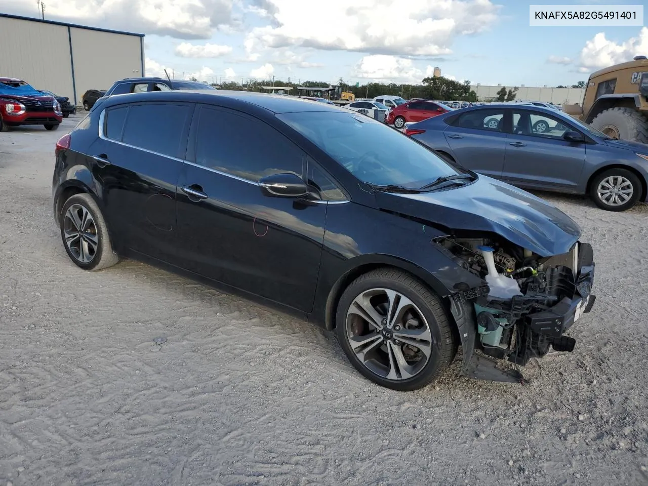 2016 Kia Forte Ex VIN: KNAFX5A82G5491401 Lot: 77079634