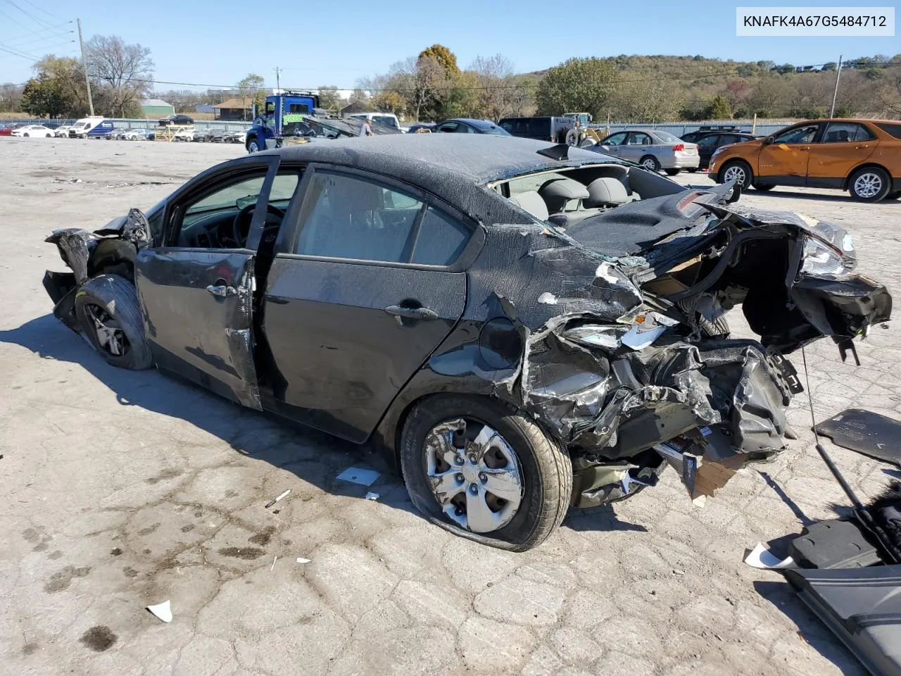 2016 Kia Forte Lx VIN: KNAFK4A67G5484712 Lot: 77175614