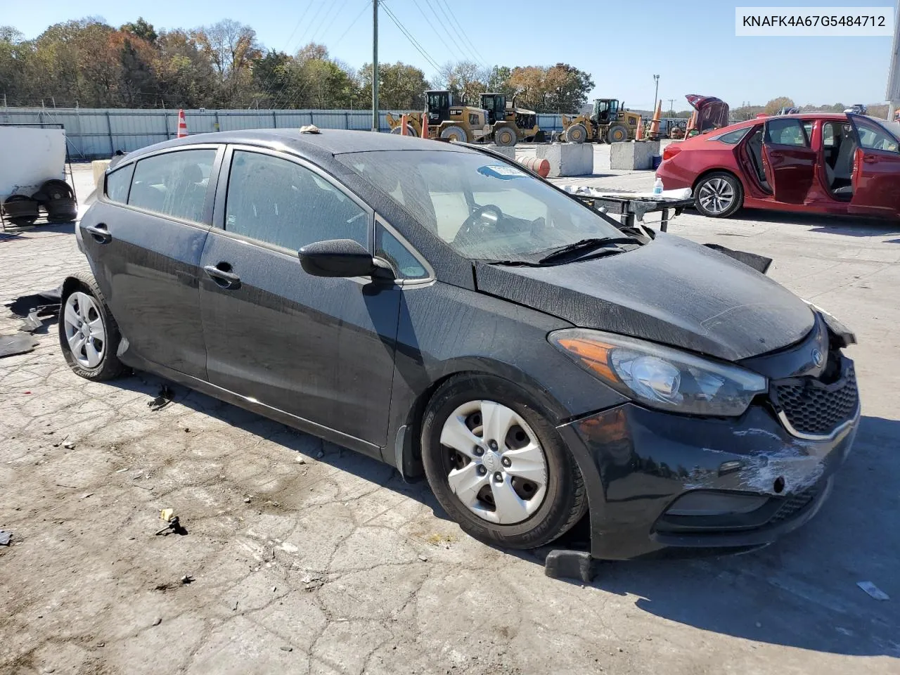 2016 Kia Forte Lx VIN: KNAFK4A67G5484712 Lot: 77175614