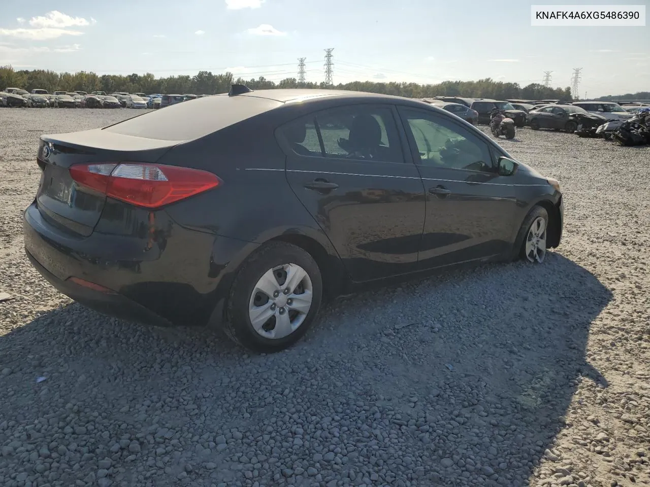 2016 Kia Forte Lx VIN: KNAFK4A6XG5486390 Lot: 77276414