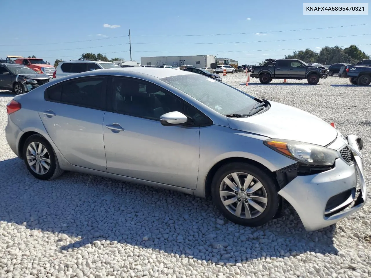 2016 Kia Forte Lx VIN: KNAFX4A68G5470321 Lot: 77537004