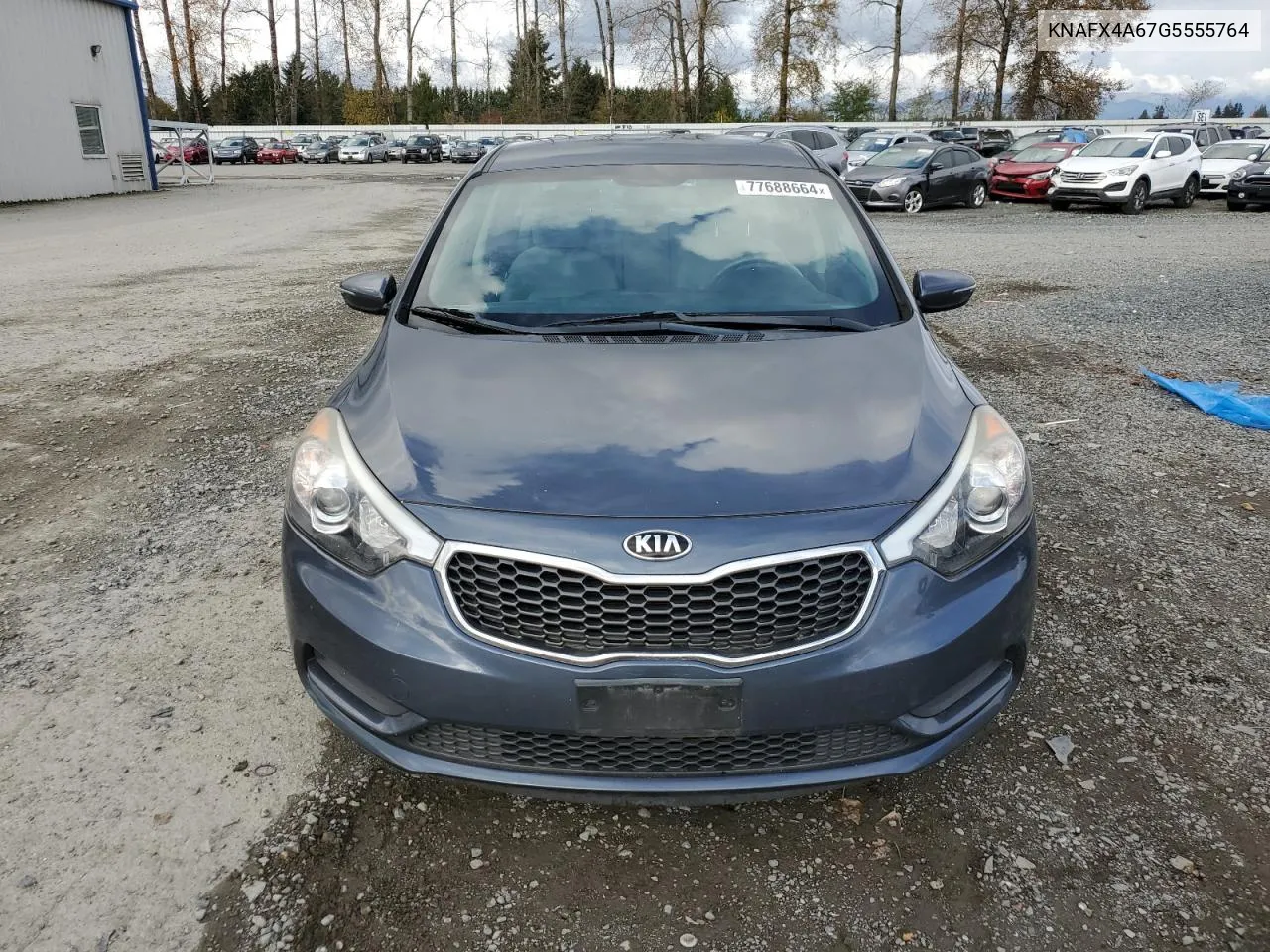 2016 Kia Forte Lx VIN: KNAFX4A67G5555764 Lot: 77688664