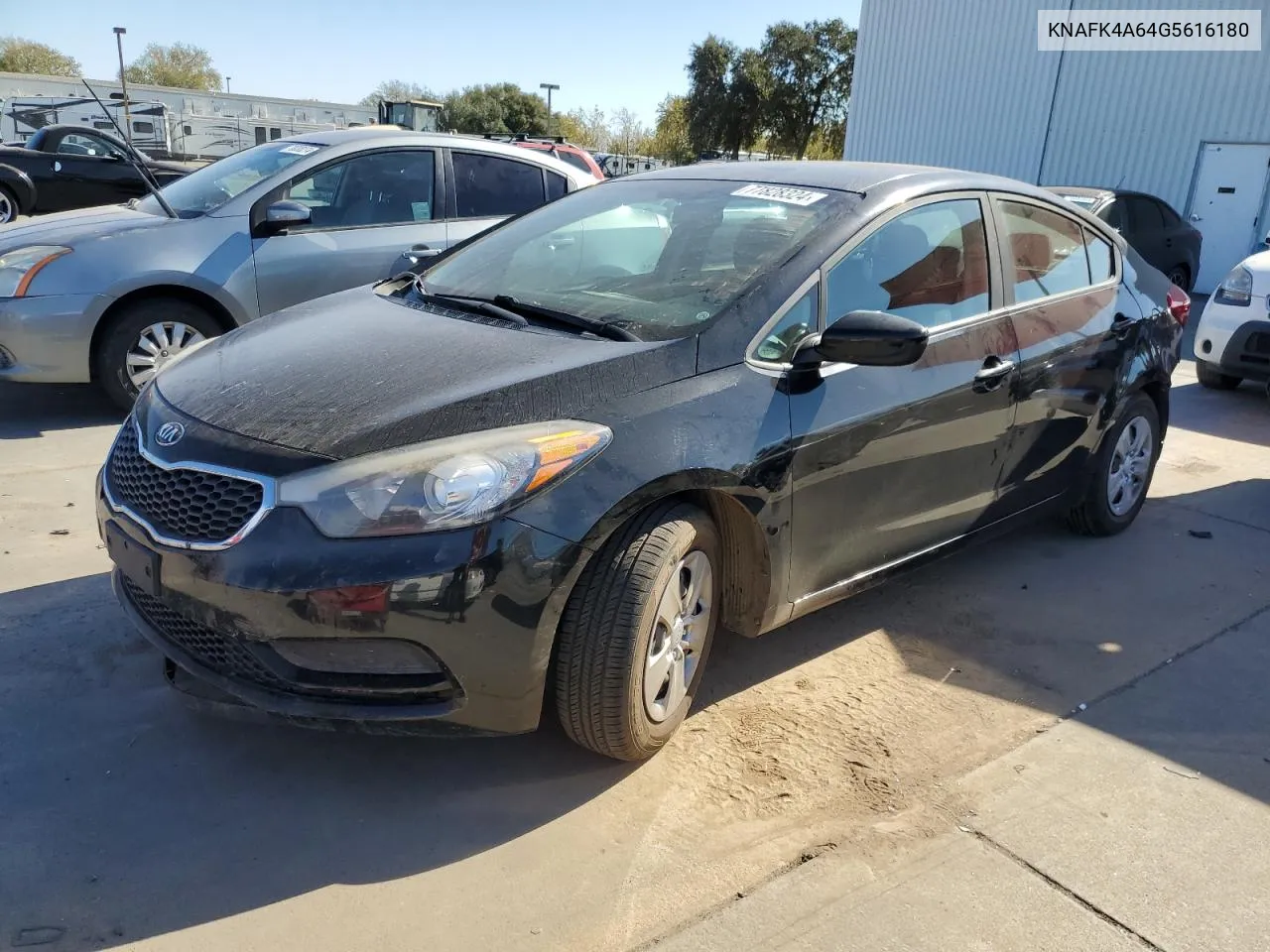 2016 Kia Forte Lx VIN: KNAFK4A64G5616180 Lot: 77828324