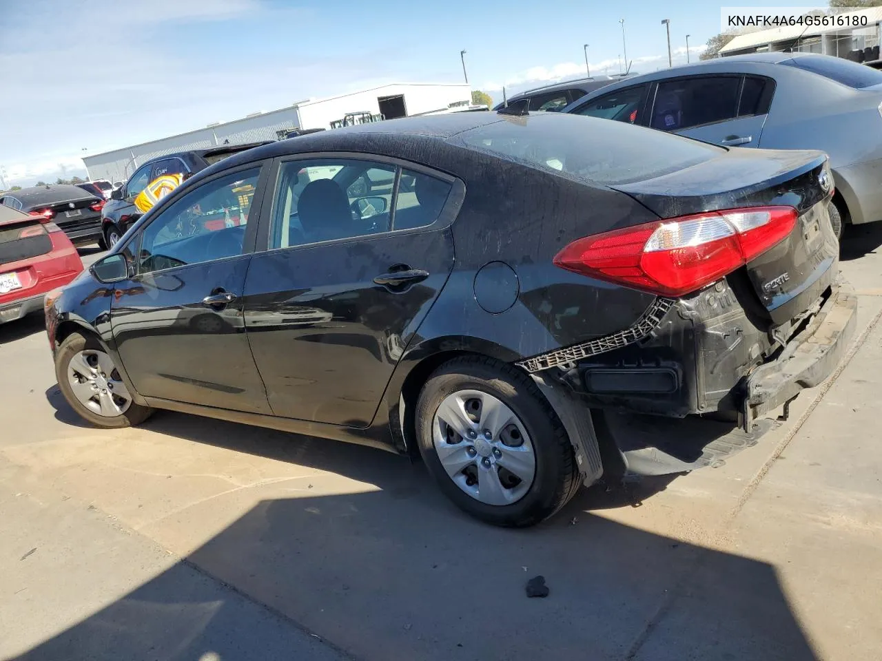 2016 Kia Forte Lx VIN: KNAFK4A64G5616180 Lot: 77828324