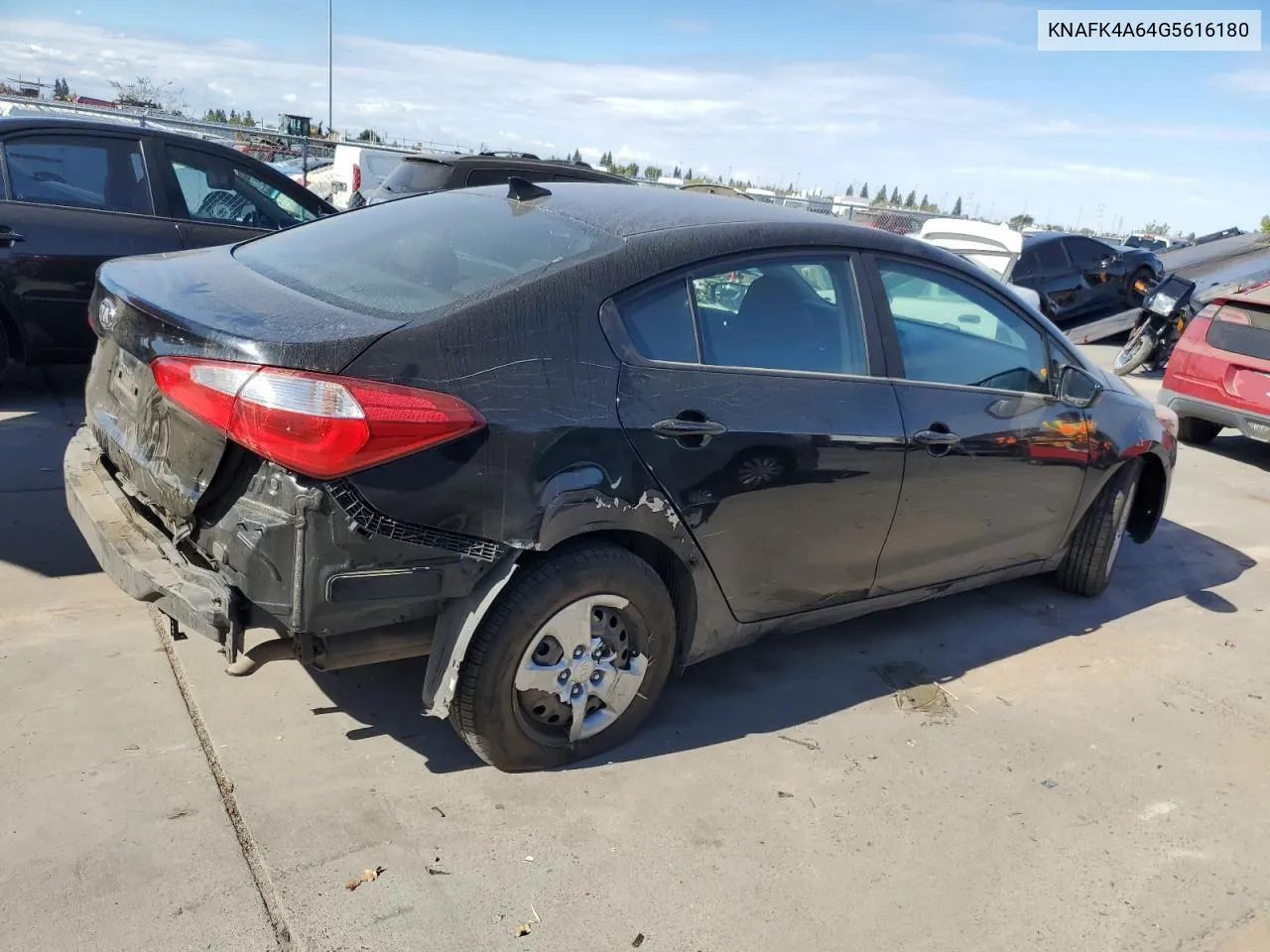 2016 Kia Forte Lx VIN: KNAFK4A64G5616180 Lot: 77828324