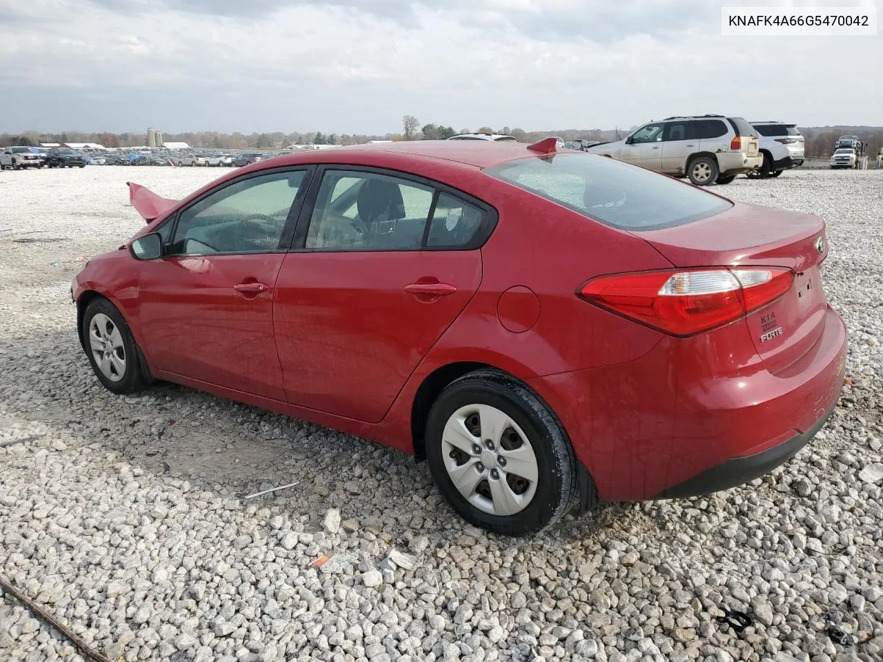 2016 Kia Forte Lx VIN: KNAFK4A66G5470042 Lot: 77898804