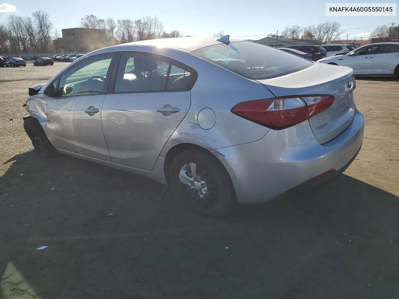 2016 Kia Forte Lx VIN: KNAFK4A60G5550145 Lot: 78000494