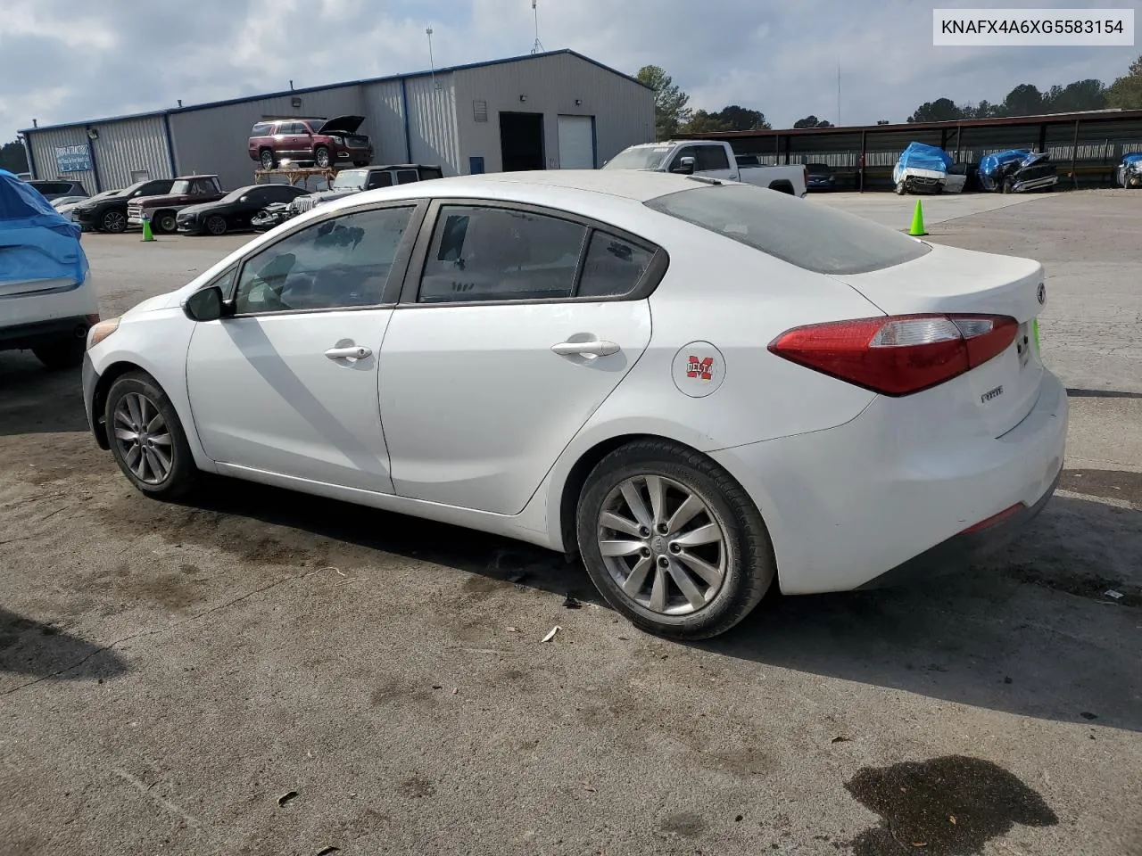 2016 Kia Forte Lx VIN: KNAFX4A6XG5583154 Lot: 78064354