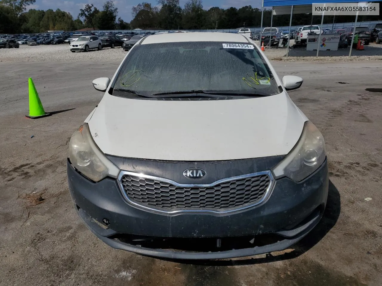 2016 Kia Forte Lx VIN: KNAFX4A6XG5583154 Lot: 78064354